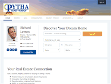 Tablet Screenshot of cocoabeachproperties.com